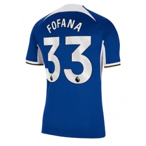 Chelsea Wesley Fofana #33 Replika Hjemmebanetrøje 2023-24 Kortærmet